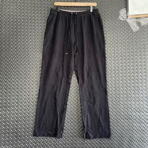 JM Collection Black Athletic‎ Casual Wear Draw String Pants Women's Size Medium